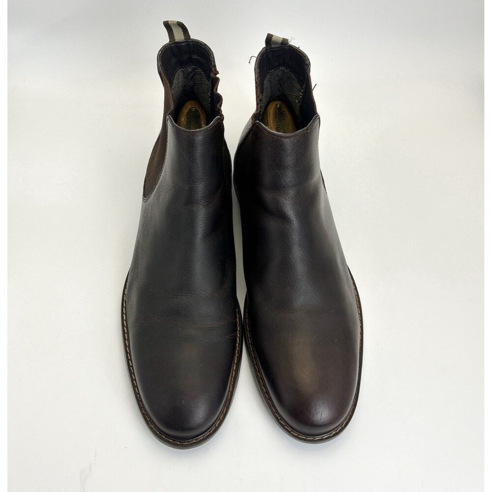 Crown Vintage Glory 2 Chelsea Boots Mens Sz 12M Dark Brown Leather Casual Boots - Picture 3 of 9